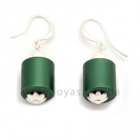 Pendientes Sipadan Verdes