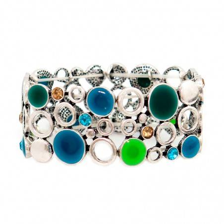 Pulsera Multi Silver Blue
