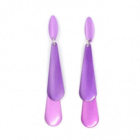 Pendientes Clara Morados