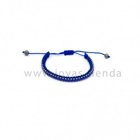 Pulsera Jamaica Azul Eléctrico
