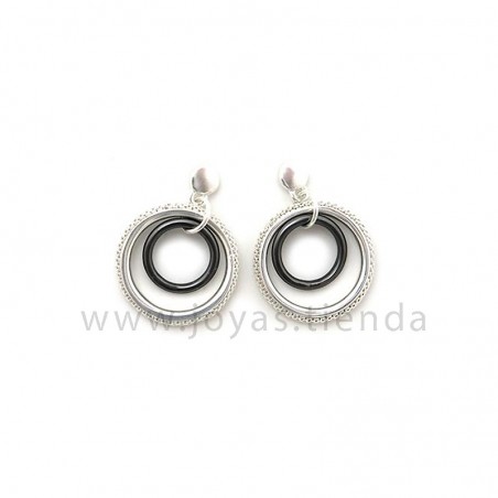 Pendientes Duncan Plateados