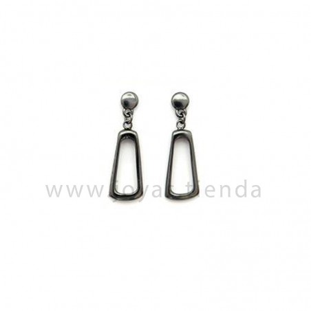 Pendientes Dorotea Gris Marengo