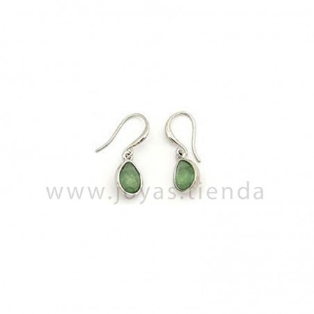Pendientes Dina Silver Verdes