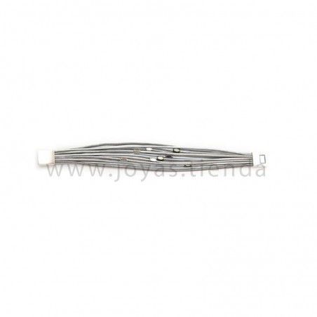 Pulsera Dingo Gris Plateada