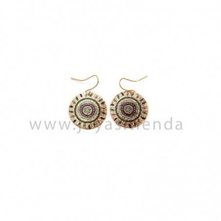 Pendientes Zanzibar Cacao Gold