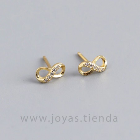 Pendientes Infinito Dorados