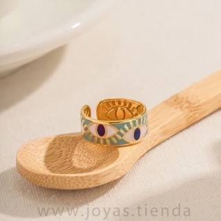 Anillo Ojo Turco detalle