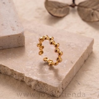 Anillo Óvalos Entrelazados