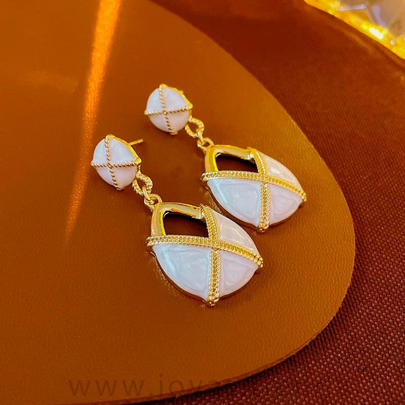 Pendientes Bolso Blancos Pendientes Bolso Blancos