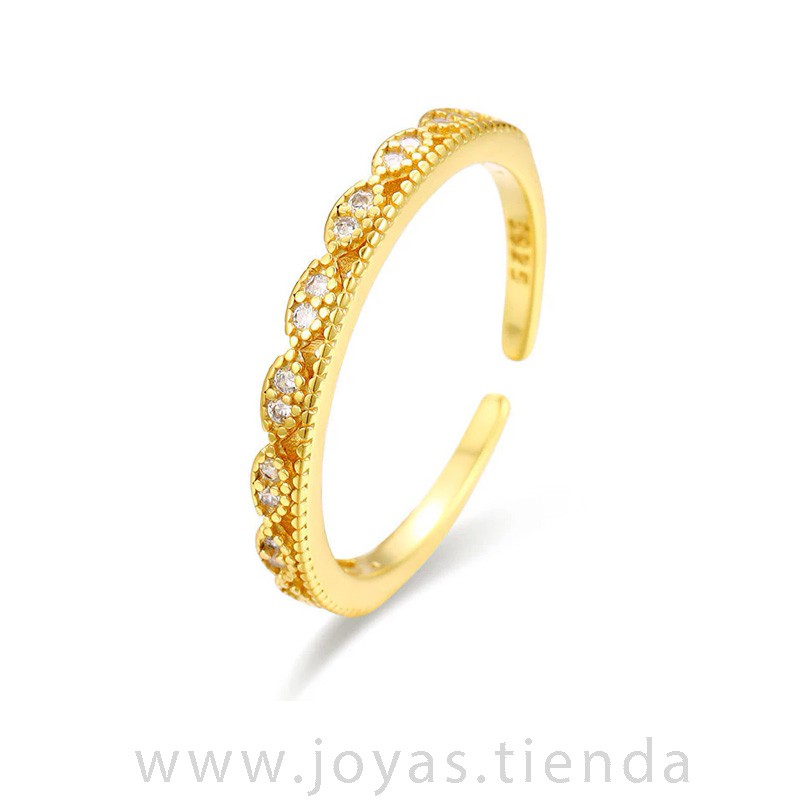 Anillo Fino Circonitas Ajustable Anillo Fino Circonitas Ajustable