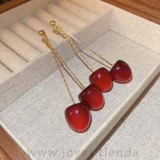 Pendientes Cereza