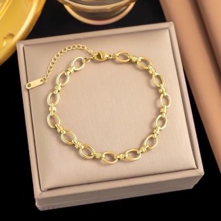 Pulsera de Cadena Dorada