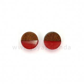 Pendientes Africanos rojos