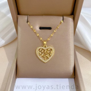 Colgante Corazón Árbol de la Vida