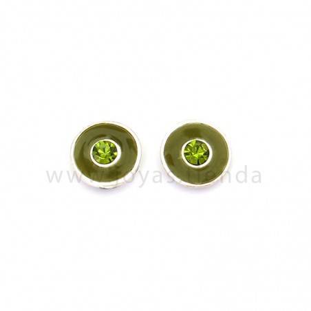 Pendientes Multi Redondos Verdes