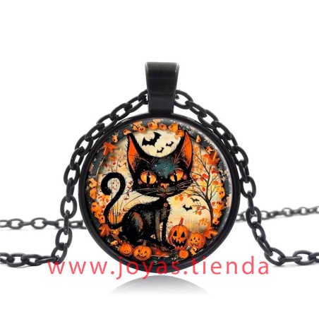 Colgante Gato Halloween
