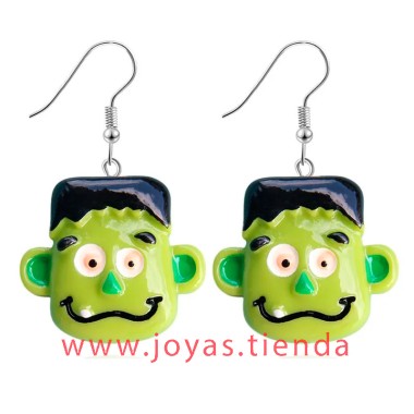 Pendientes Frankenstein Halloween