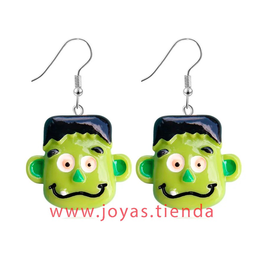 Pendientes Frankenstein Halloween Pendientes Frankenstein Halloween