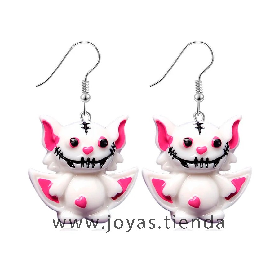 Pendientes Gato Vampiro Halloween
