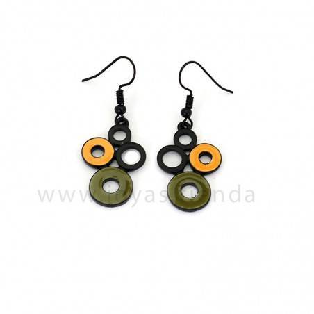 Pendientes Multi Black Amarillos