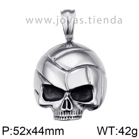 Colgante Balón Calavera Hombre