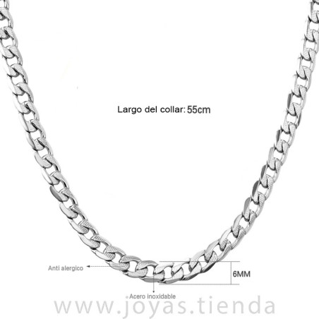 Cadena Plana de Acero 55cm