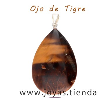 Colgante Gota Ojo de Tigre