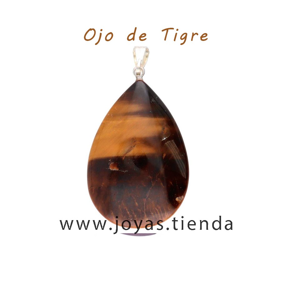 Colgante Gota Ojo de Tigre