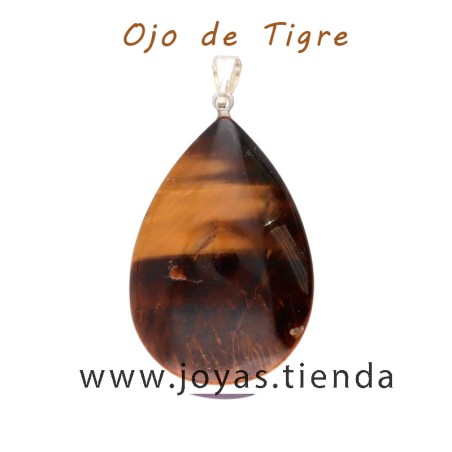Colgante Gota Ojo de Tigre