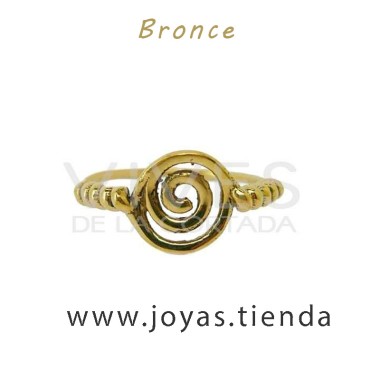 Anillo de Bronce Infinito