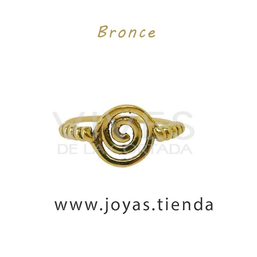 Anillo de Bronce Infinito