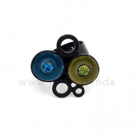 Anillo Multi Black Azul
