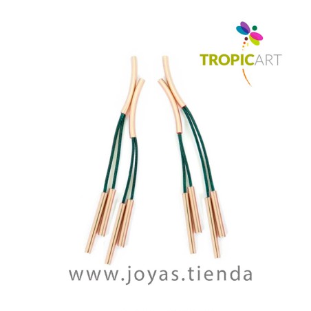 Pendientes Gabriela Verde
