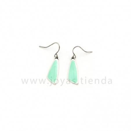 Pendientes Sand Blue Silver Aguamarina
