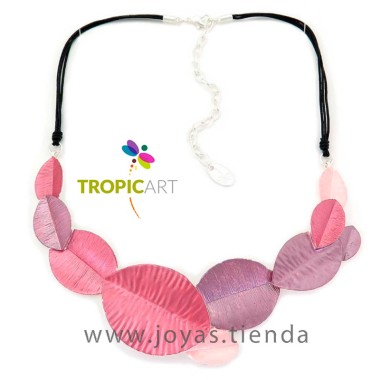 Collar Galena Rosa