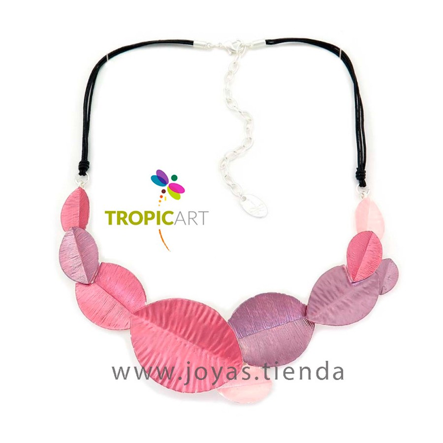 Collar Galena Rosa