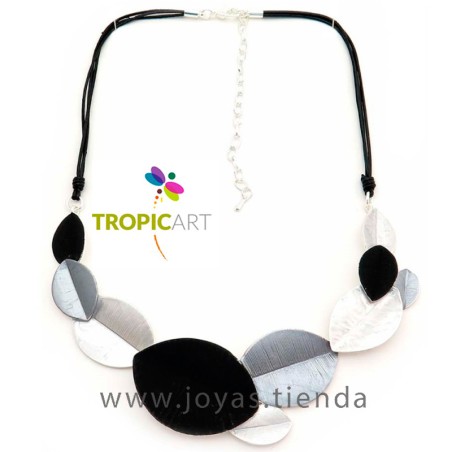 Collar Galena Negro