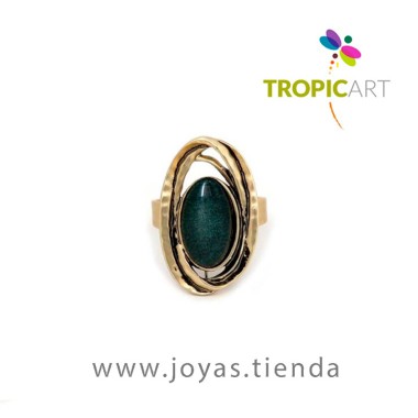 Anillo Gala Verde