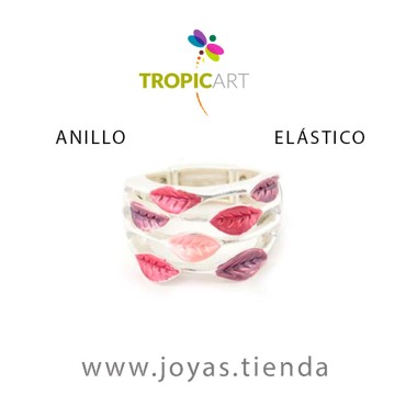 Anillo Galena Rosa