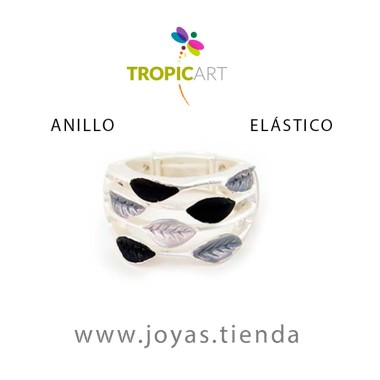 Anillo Galena Negro