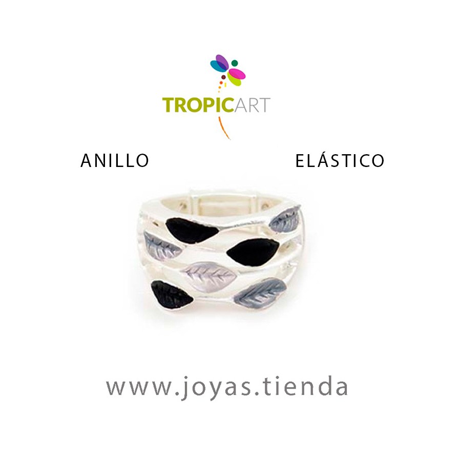 Anillo Galena Negro