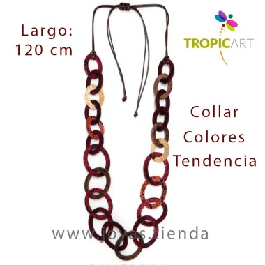 Collar Eris Burdeos