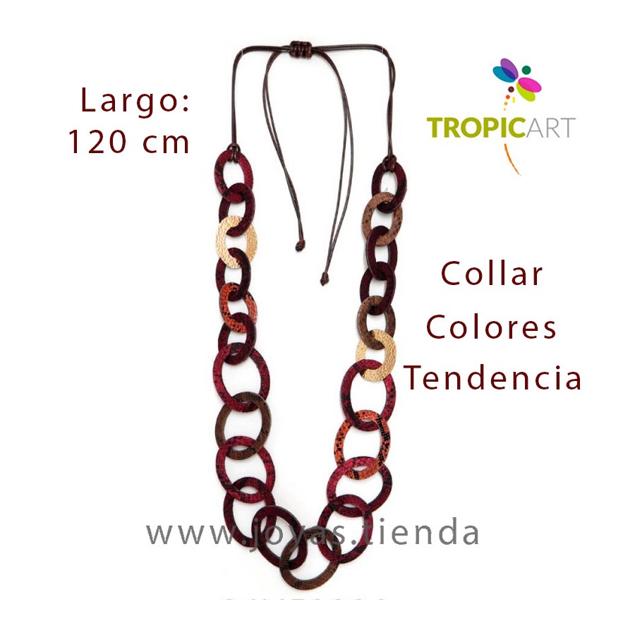 Collar Eris Burdeos