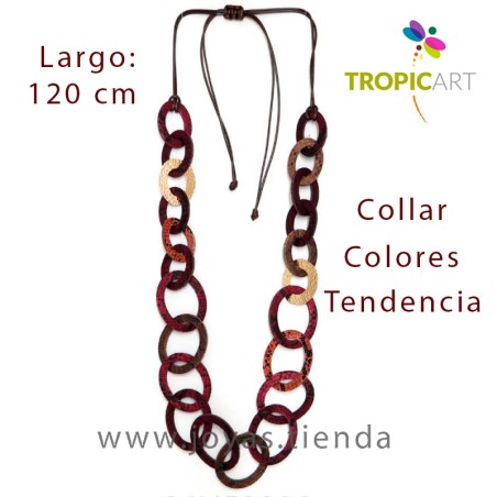 Collar Eris Burdeos