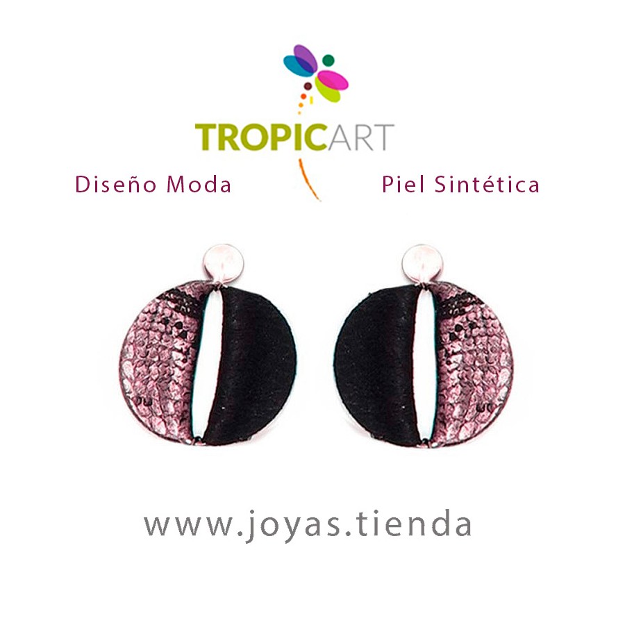 Pendientes Eva Burdeos