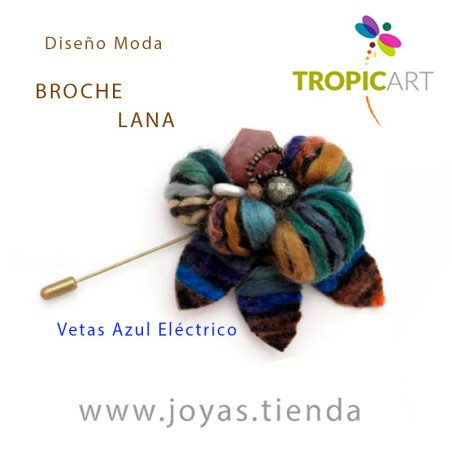 Broche Esther Azul