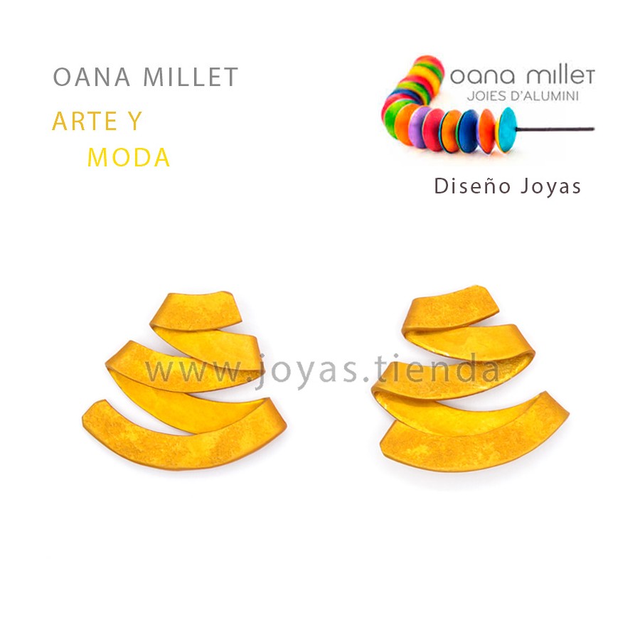 Pendientes Ziza Amarillos