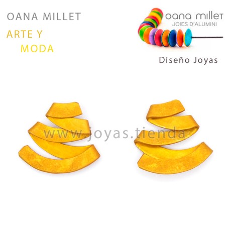 Pendientes Ziza Amarillos