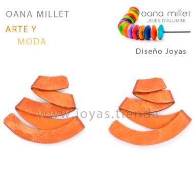 Pendientes Ziza Naranjas