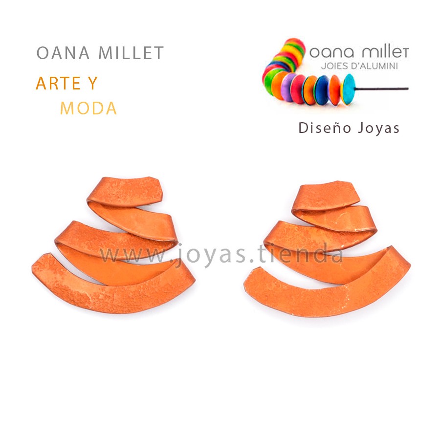 Pendientes Ziza Naranjas